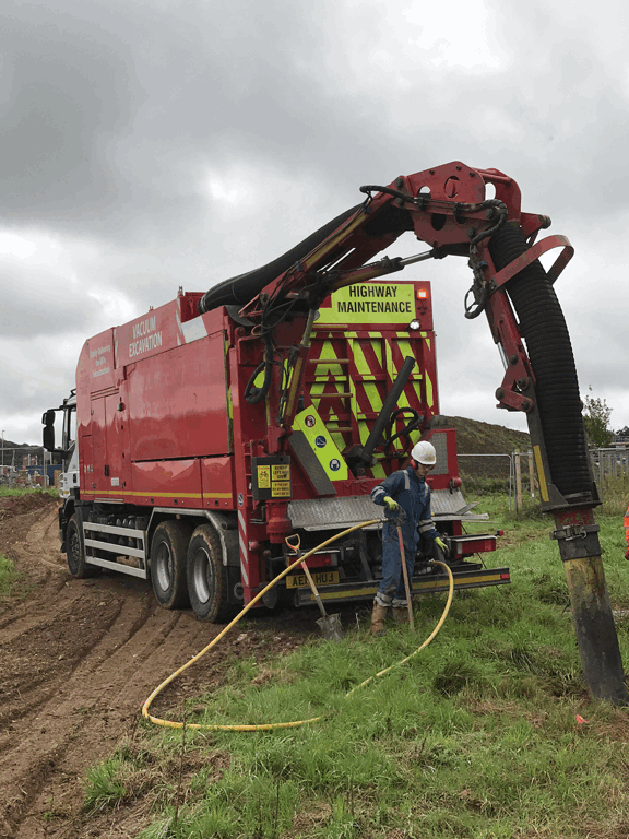 Vacuum Excavation - Vac truck