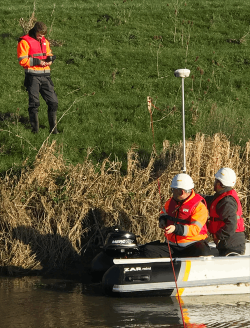 Safedigging Hydrographic Riverbank Survey