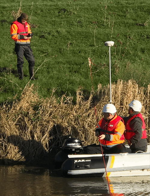 Hydrographic Riverbank Survey Safedigging Hydrographic Riverbank Survey